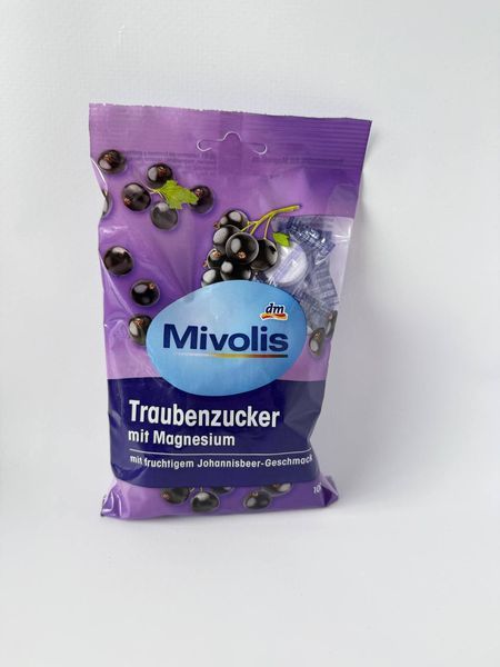 Декстроза Mivolis Traubenzucker mit Magnesium, 100 г (30шт) 1583533206 фото
