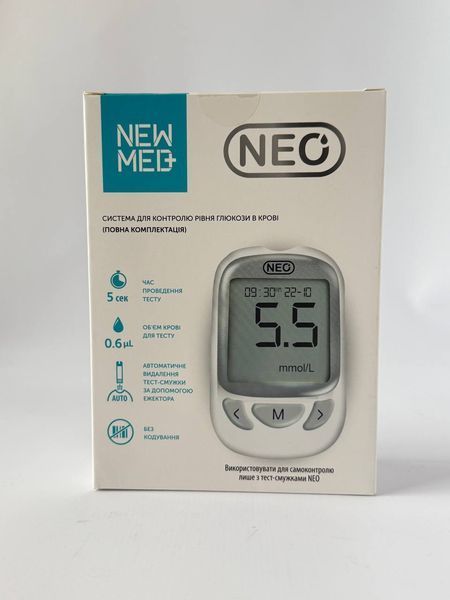 Глюкометр NEWMED NEO 2401949528 фото