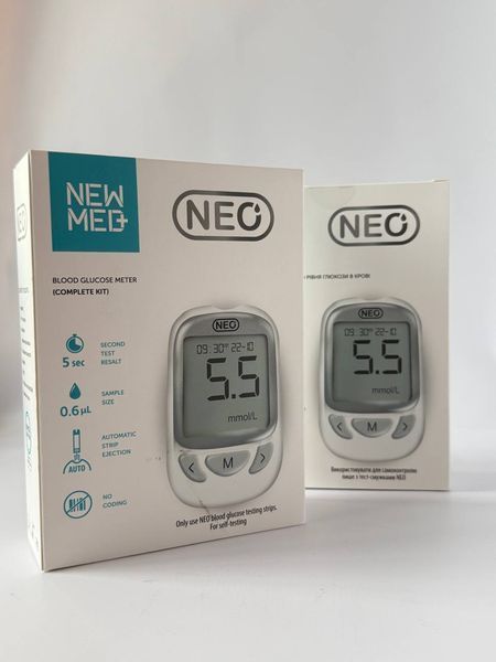 Глюкометр NEWMED NEO 2401949528 фото