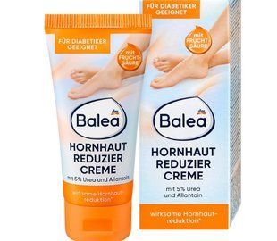 Balea Hornhaut Reduziercreme для огрубілої шкіри ніг з сечовиною, алантоїном та фруктовою кислотою, 75 мл 234565435466 фото