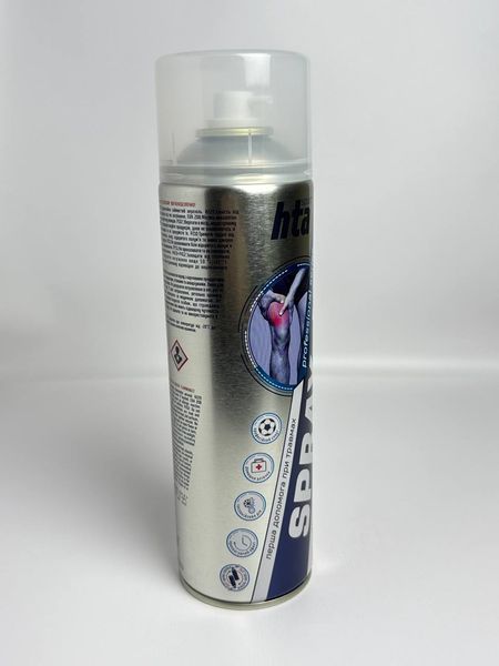 Охолоджуючий (знеболення, заморожування) спрей HTA Spray Ice, 500 мл 1395565689 фото